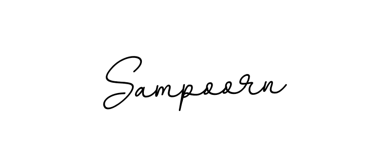 How to make Sampoorn signature? BallpointsItalic-DORy9 is a professional autograph style. Create handwritten signature for Sampoorn name. Sampoorn signature style 11 images and pictures png