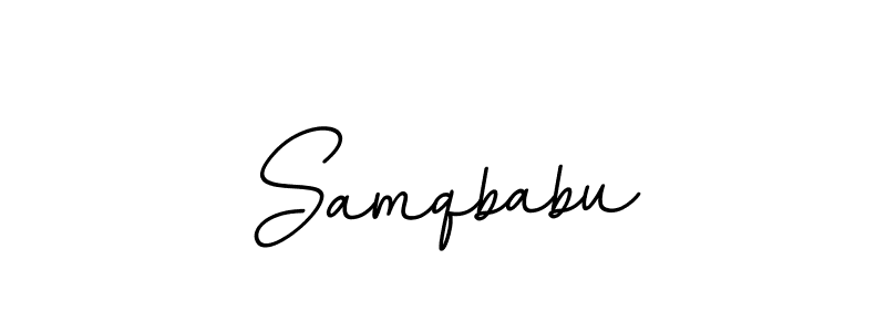 Similarly BallpointsItalic-DORy9 is the best handwritten signature design. Signature creator online .You can use it as an online autograph creator for name Samqbabu. Samqbabu signature style 11 images and pictures png