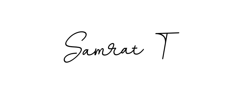 BallpointsItalic-DORy9 is a professional signature style that is perfect for those who want to add a touch of class to their signature. It is also a great choice for those who want to make their signature more unique. Get Samrat T name to fancy signature for free. Samrat T signature style 11 images and pictures png