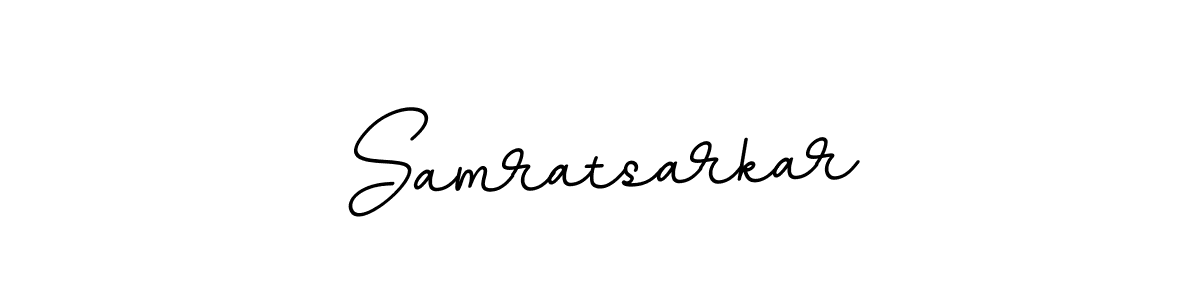 Design your own signature with our free online signature maker. With this signature software, you can create a handwritten (BallpointsItalic-DORy9) signature for name Samratsarkar. Samratsarkar signature style 11 images and pictures png