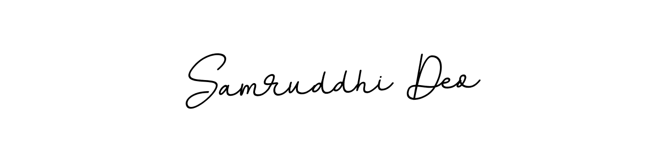It looks lik you need a new signature style for name Samruddhi Deo. Design unique handwritten (BallpointsItalic-DORy9) signature with our free signature maker in just a few clicks. Samruddhi Deo signature style 11 images and pictures png