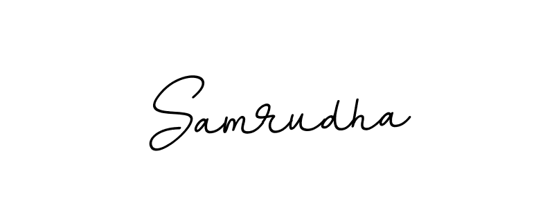 It looks lik you need a new signature style for name Samrudha. Design unique handwritten (BallpointsItalic-DORy9) signature with our free signature maker in just a few clicks. Samrudha signature style 11 images and pictures png