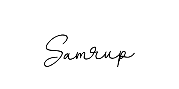 How to make Samrup signature? BallpointsItalic-DORy9 is a professional autograph style. Create handwritten signature for Samrup name. Samrup signature style 11 images and pictures png