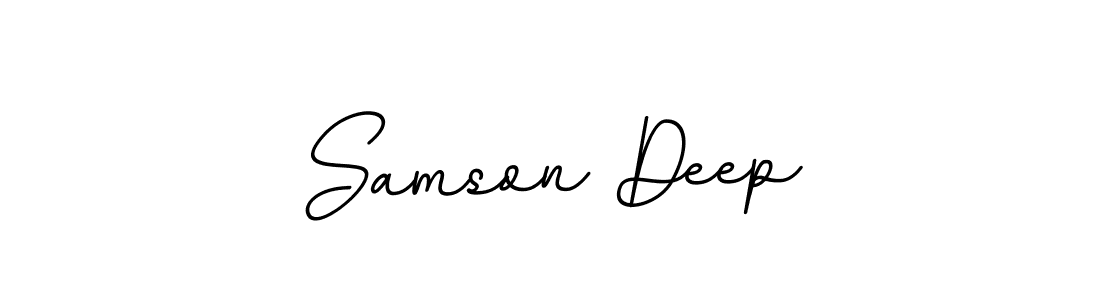 This is the best signature style for the Samson Deep name. Also you like these signature font (BallpointsItalic-DORy9). Mix name signature. Samson Deep signature style 11 images and pictures png
