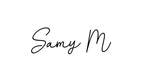 BallpointsItalic-DORy9 is a professional signature style that is perfect for those who want to add a touch of class to their signature. It is also a great choice for those who want to make their signature more unique. Get Samy M name to fancy signature for free. Samy M signature style 11 images and pictures png