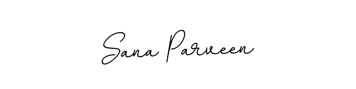 if you are searching for the best signature style for your name Sana Parveen. so please give up your signature search. here we have designed multiple signature styles  using BallpointsItalic-DORy9. Sana Parveen signature style 11 images and pictures png