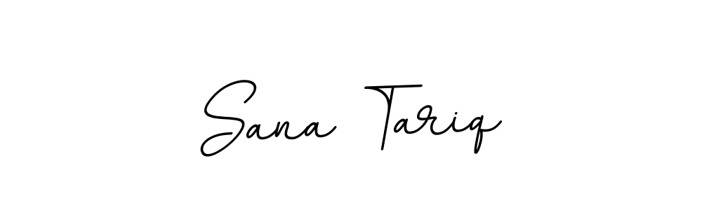 Design your own signature with our free online signature maker. With this signature software, you can create a handwritten (BallpointsItalic-DORy9) signature for name Sana Tariq. Sana Tariq signature style 11 images and pictures png