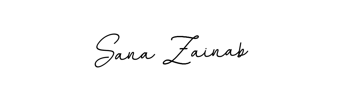 Similarly BallpointsItalic-DORy9 is the best handwritten signature design. Signature creator online .You can use it as an online autograph creator for name Sana Zainab. Sana Zainab signature style 11 images and pictures png