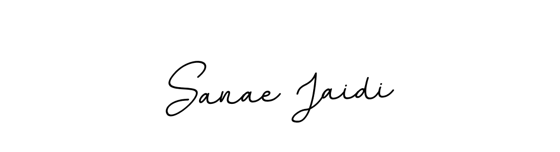 Design your own signature with our free online signature maker. With this signature software, you can create a handwritten (BallpointsItalic-DORy9) signature for name Sanae Jaidi. Sanae Jaidi signature style 11 images and pictures png