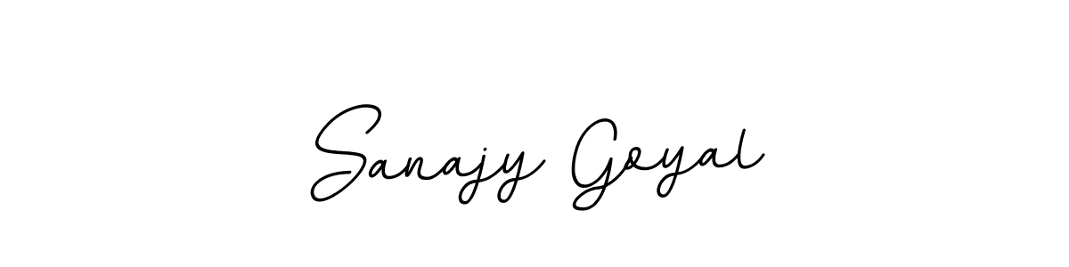 Check out images of Autograph of Sanajy Goyal name. Actor Sanajy Goyal Signature Style. BallpointsItalic-DORy9 is a professional sign style online. Sanajy Goyal signature style 11 images and pictures png