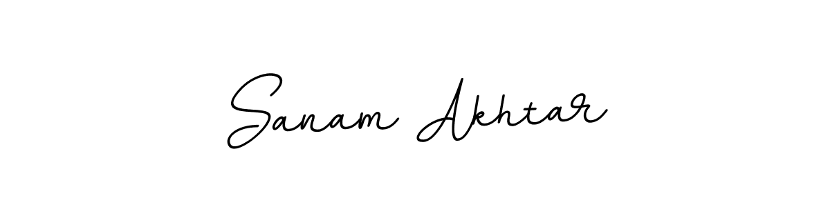 Sanam Akhtar stylish signature style. Best Handwritten Sign (BallpointsItalic-DORy9) for my name. Handwritten Signature Collection Ideas for my name Sanam Akhtar. Sanam Akhtar signature style 11 images and pictures png