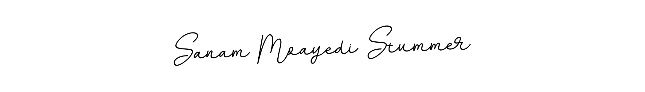 Also we have Sanam Moayedi Stummer name is the best signature style. Create professional handwritten signature collection using BallpointsItalic-DORy9 autograph style. Sanam Moayedi Stummer signature style 11 images and pictures png