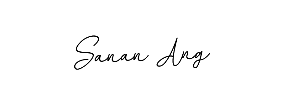 Use a signature maker to create a handwritten signature online. With this signature software, you can design (BallpointsItalic-DORy9) your own signature for name Sanan Ang. Sanan Ang signature style 11 images and pictures png