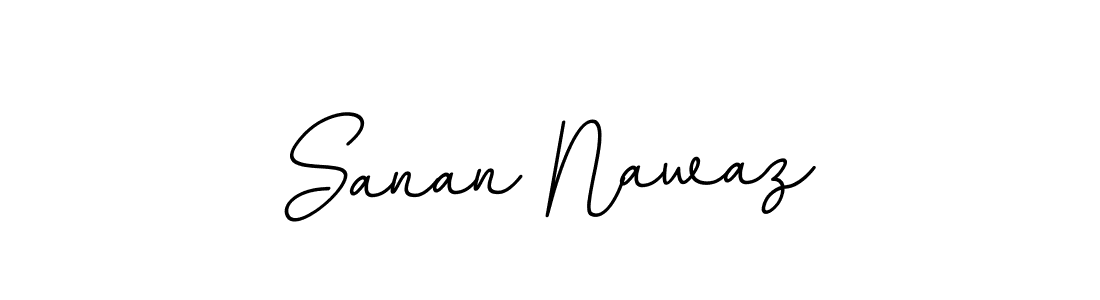 Also we have Sanan Nawaz name is the best signature style. Create professional handwritten signature collection using BallpointsItalic-DORy9 autograph style. Sanan Nawaz signature style 11 images and pictures png