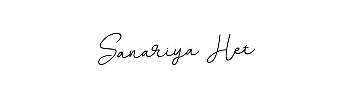 Sanariya Het stylish signature style. Best Handwritten Sign (BallpointsItalic-DORy9) for my name. Handwritten Signature Collection Ideas for my name Sanariya Het. Sanariya Het signature style 11 images and pictures png
