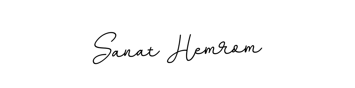 Make a beautiful signature design for name Sanat Hemrom. Use this online signature maker to create a handwritten signature for free. Sanat Hemrom signature style 11 images and pictures png