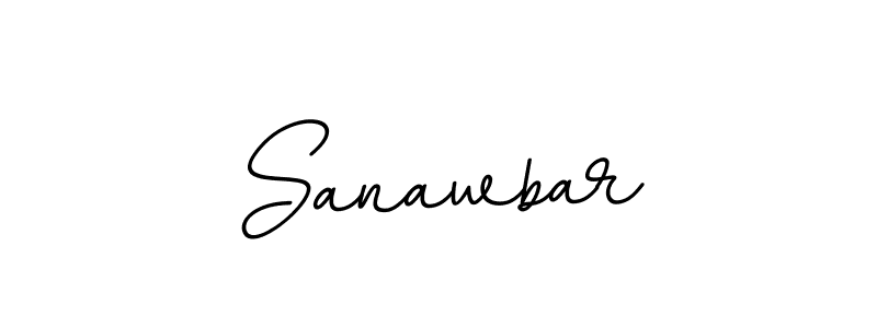 Use a signature maker to create a handwritten signature online. With this signature software, you can design (BallpointsItalic-DORy9) your own signature for name Sanawbar. Sanawbar signature style 11 images and pictures png