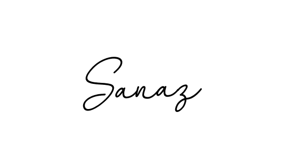 Sanaz  stylish signature style. Best Handwritten Sign (BallpointsItalic-DORy9) for my name. Handwritten Signature Collection Ideas for my name Sanaz . Sanaz  signature style 11 images and pictures png