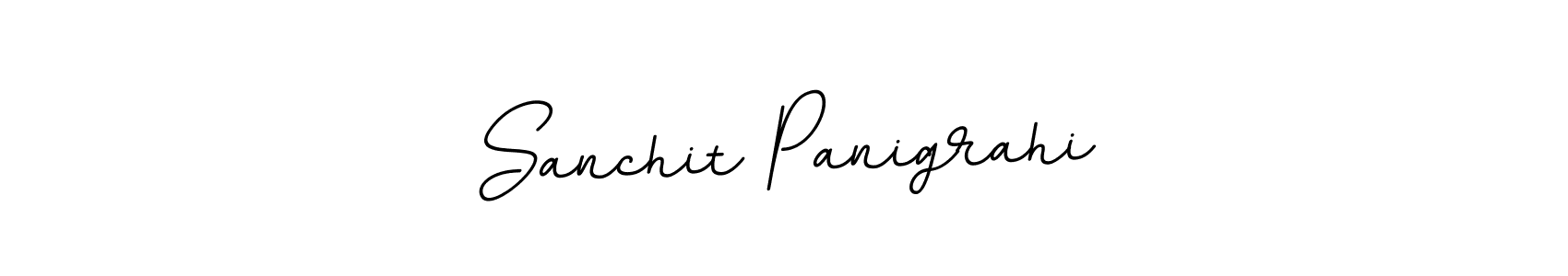 Sanchit Panigrahi stylish signature style. Best Handwritten Sign (BallpointsItalic-DORy9) for my name. Handwritten Signature Collection Ideas for my name Sanchit Panigrahi. Sanchit Panigrahi signature style 11 images and pictures png