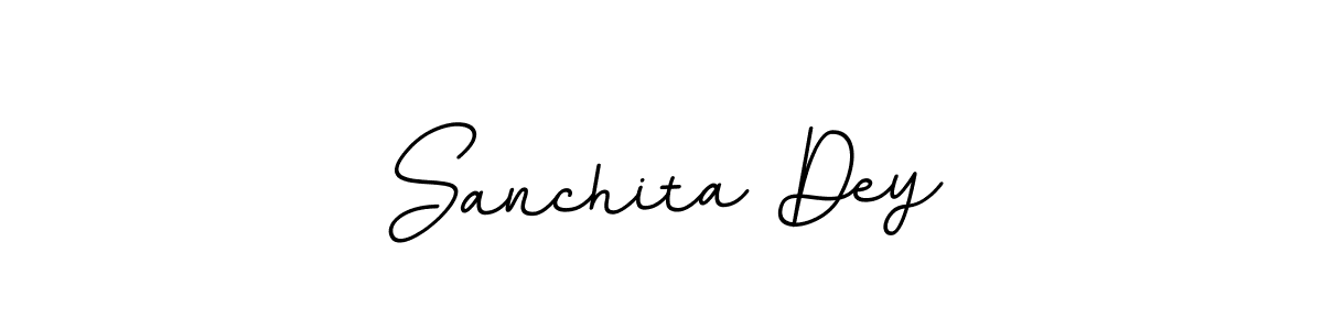 Create a beautiful signature design for name Sanchita Dey. With this signature (BallpointsItalic-DORy9) fonts, you can make a handwritten signature for free. Sanchita Dey signature style 11 images and pictures png