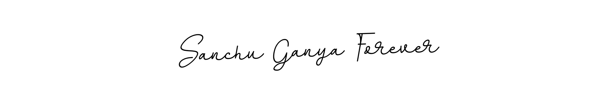 Use a signature maker to create a handwritten signature online. With this signature software, you can design (BallpointsItalic-DORy9) your own signature for name Sanchu Ganya Forever. Sanchu Ganya Forever signature style 11 images and pictures png