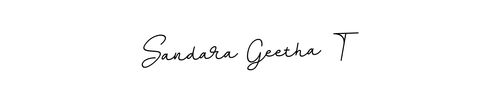BallpointsItalic-DORy9 is a professional signature style that is perfect for those who want to add a touch of class to their signature. It is also a great choice for those who want to make their signature more unique. Get Sandara Geetha T name to fancy signature for free. Sandara Geetha T signature style 11 images and pictures png