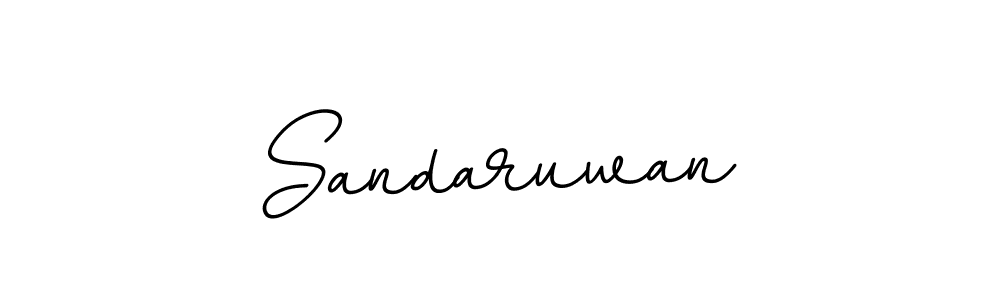 Create a beautiful signature design for name Sandaruwan. With this signature (BallpointsItalic-DORy9) fonts, you can make a handwritten signature for free. Sandaruwan signature style 11 images and pictures png