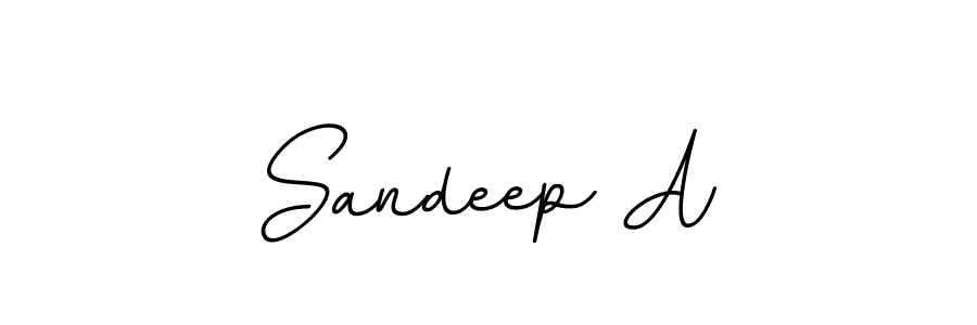 You should practise on your own different ways (BallpointsItalic-DORy9) to write your name (Sandeep A) in signature. don't let someone else do it for you. Sandeep A signature style 11 images and pictures png