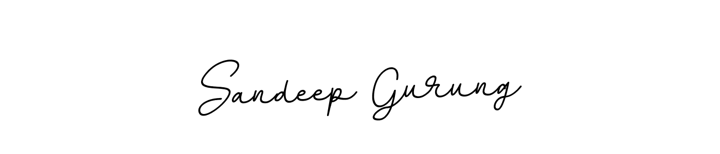 You should practise on your own different ways (BallpointsItalic-DORy9) to write your name (Sandeep Gurung) in signature. don't let someone else do it for you. Sandeep Gurung signature style 11 images and pictures png