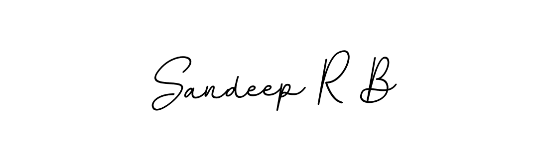 How to make Sandeep R B signature? BallpointsItalic-DORy9 is a professional autograph style. Create handwritten signature for Sandeep R B name. Sandeep R B signature style 11 images and pictures png