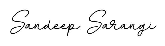 A classic penmanship look for Sandeep Sarangi. The BallpointsItalic-DORy9 font brings timeless elegance and confidence to every signed document. Sandeep Sarangi signature style 11 images and pictures png