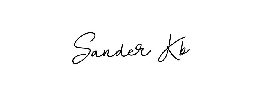 Use a signature maker to create a handwritten signature online. With this signature software, you can design (BallpointsItalic-DORy9) your own signature for name Sander Kb. Sander Kb signature style 11 images and pictures png