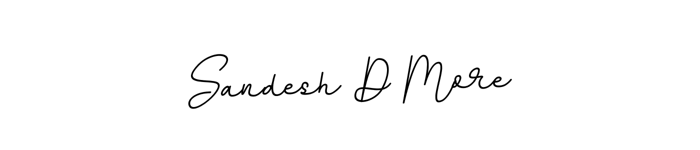 Also You can easily find your signature by using the search form. We will create Sandesh D More name handwritten signature images for you free of cost using BallpointsItalic-DORy9 sign style. Sandesh D More signature style 11 images and pictures png
