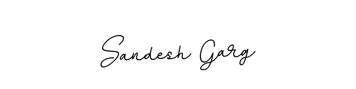 Make a beautiful signature design for name Sandesh Garg. Use this online signature maker to create a handwritten signature for free. Sandesh Garg signature style 11 images and pictures png