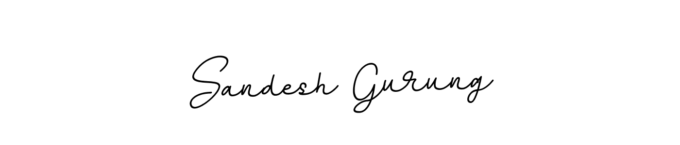 Once you've used our free online signature maker to create your best signature BallpointsItalic-DORy9 style, it's time to enjoy all of the benefits that Sandesh Gurung name signing documents. Sandesh Gurung signature style 11 images and pictures png