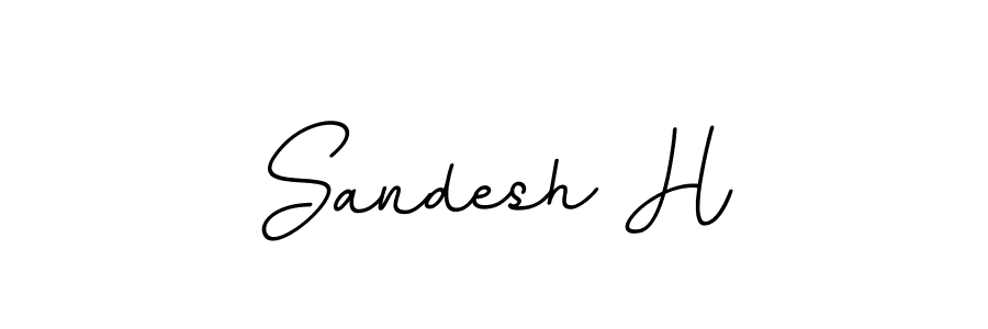 How to Draw Sandesh H signature style? BallpointsItalic-DORy9 is a latest design signature styles for name Sandesh H. Sandesh H signature style 11 images and pictures png