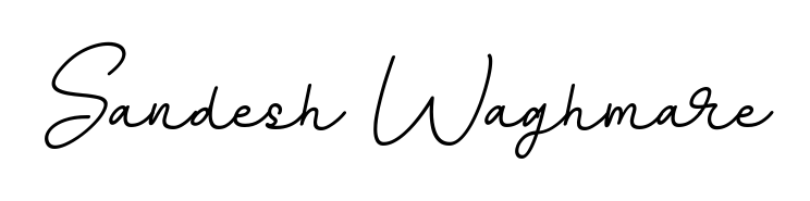 Generate high-definition signature styles for Sandesh Waghmare. The BallpointsItalic-DORy9 typeface ensures crisp legibility and sophisticated design. Sandesh Waghmare signature style 11 images and pictures png