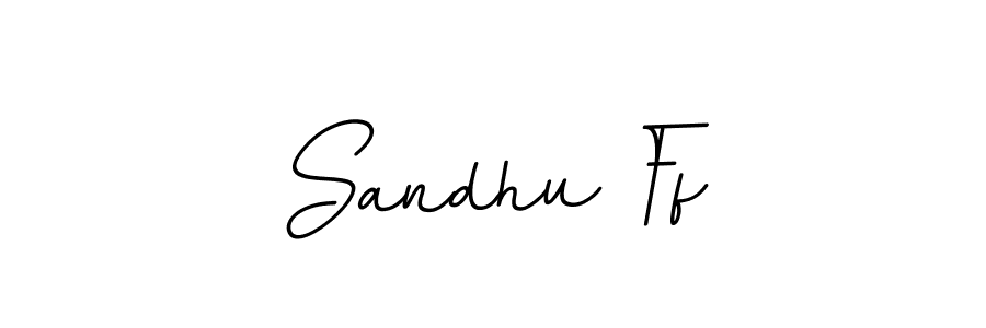 How to make Sandhu Ff signature? BallpointsItalic-DORy9 is a professional autograph style. Create handwritten signature for Sandhu Ff name. Sandhu Ff signature style 11 images and pictures png
