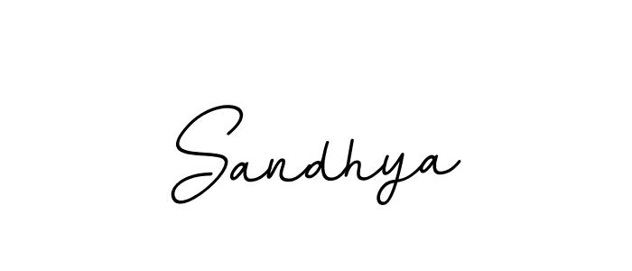 if you are searching for the best signature style for your name Sandhya. so please give up your signature search. here we have designed multiple signature styles  using BallpointsItalic-DORy9. Sandhya signature style 11 images and pictures png