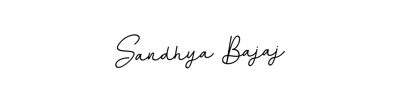 Make a beautiful signature design for name Sandhya Bajaj. Use this online signature maker to create a handwritten signature for free. Sandhya Bajaj signature style 11 images and pictures png