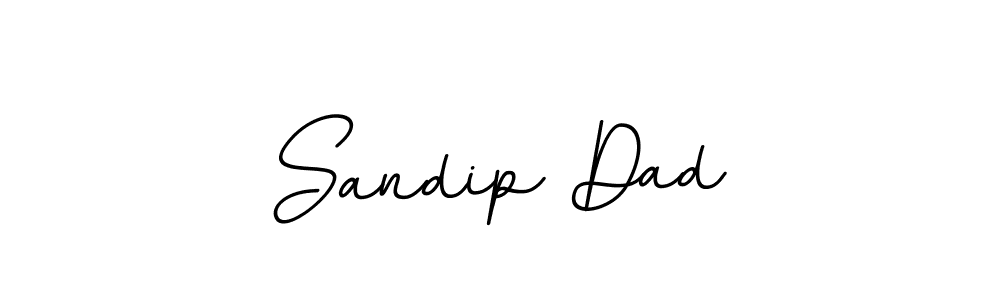 if you are searching for the best signature style for your name Sandip Dad. so please give up your signature search. here we have designed multiple signature styles  using BallpointsItalic-DORy9. Sandip Dad signature style 11 images and pictures png