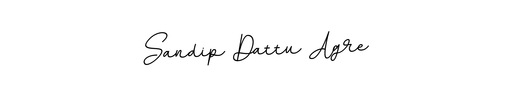 The best way (BallpointsItalic-DORy9) to make a short signature is to pick only two or three words in your name. The name Sandip Dattu Agre include a total of six letters. For converting this name. Sandip Dattu Agre signature style 11 images and pictures png