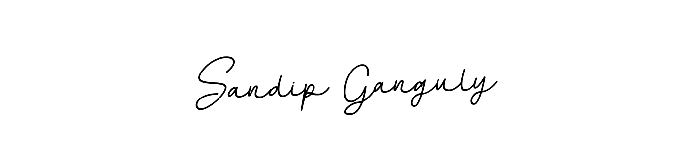 Use a signature maker to create a handwritten signature online. With this signature software, you can design (BallpointsItalic-DORy9) your own signature for name Sandip Ganguly. Sandip Ganguly signature style 11 images and pictures png