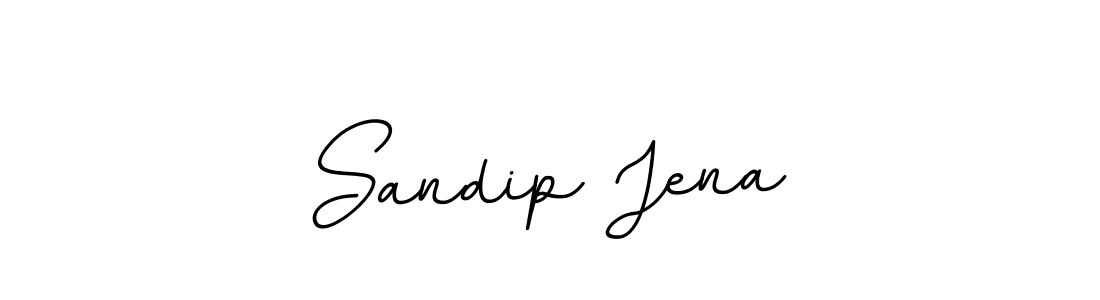 Use a signature maker to create a handwritten signature online. With this signature software, you can design (BallpointsItalic-DORy9) your own signature for name Sandip Jena. Sandip Jena signature style 11 images and pictures png