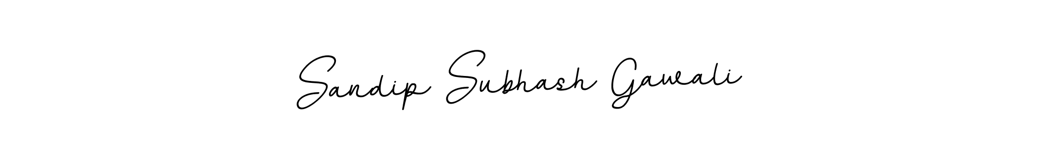 Sandip Subhash Gawali stylish signature style. Best Handwritten Sign (BallpointsItalic-DORy9) for my name. Handwritten Signature Collection Ideas for my name Sandip Subhash Gawali. Sandip Subhash Gawali signature style 11 images and pictures png