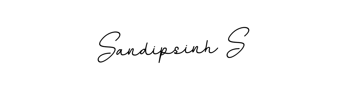 Use a signature maker to create a handwritten signature online. With this signature software, you can design (BallpointsItalic-DORy9) your own signature for name Sandipsinh S. Sandipsinh S signature style 11 images and pictures png