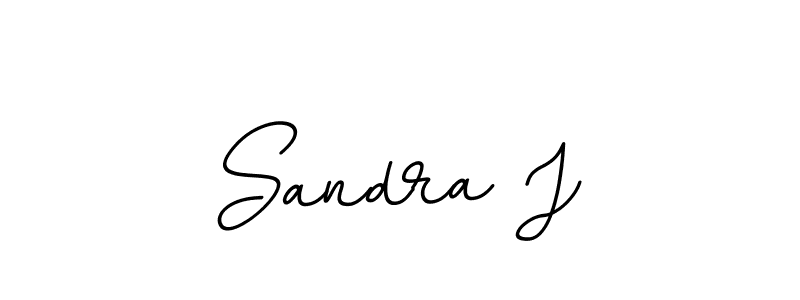 The best way (BallpointsItalic-DORy9) to make a short signature is to pick only two or three words in your name. The name Sandra J include a total of six letters. For converting this name. Sandra J signature style 11 images and pictures png