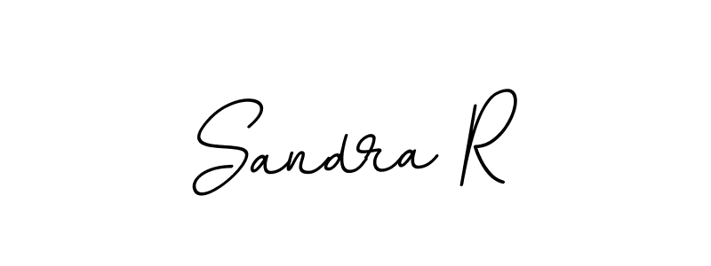 Make a beautiful signature design for name Sandra R. With this signature (BallpointsItalic-DORy9) style, you can create a handwritten signature for free. Sandra R signature style 11 images and pictures png