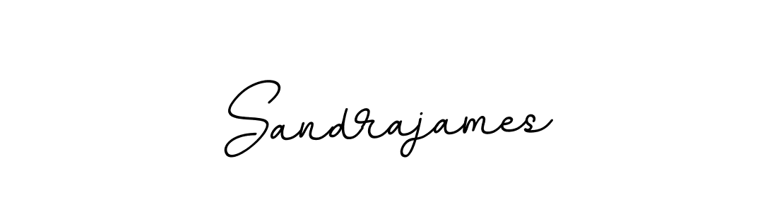 Design your own signature with our free online signature maker. With this signature software, you can create a handwritten (BallpointsItalic-DORy9) signature for name Sandrajames. Sandrajames signature style 11 images and pictures png