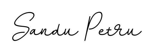 Try this chic Sandu Petru handwritten sign style. Using BallpointsItalic-DORy9 font elements, it gives your name a sleek, memorable identity. Sandu Petru signature style 11 images and pictures png